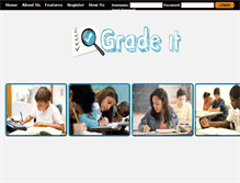 Tablet Screenshot of gradeit.org